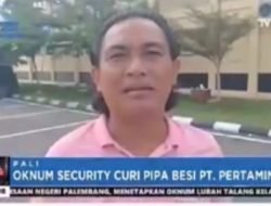 Pencurian Besi Pertamina Berhasil Digagalkan