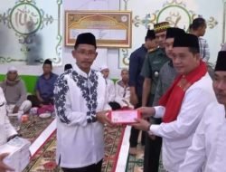 Safari Ramadan Ke Desa Teluk Betung, Bupati Banyuasin Terharu