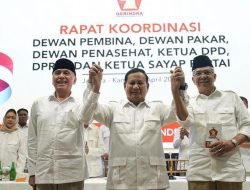 Prabowo Subianto Umumkan Wakil Gubernur Sumsel Gabung ke Gerindra