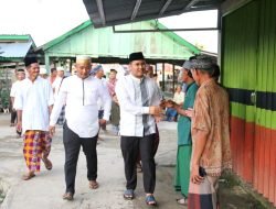 Wakil Ketua DPRD Banyuasin Bantu Renovasi Masjid Dan Sekolah Di Desa Telang Marga