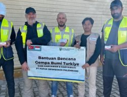 Pusri Bantu Korban Bencana Dalam dan Luar Negeri