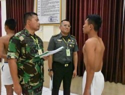 Sidang Parade Catam PK TNI AD 2023 Kodam II Sriwijaya Digelar