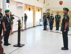 Pangdam II Sriwijaya Pimpin Penyerahan Jabatan Kajasdam