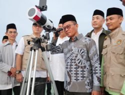Hilal di Palembang Belum Dapat di Rukyat, 1 Syawal Jatuh Pada Hari Sabtu