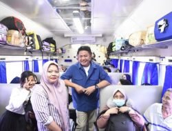 Deru Lepas 1200 Pemudik Gunakan Moda Transportasi Kereta Api
