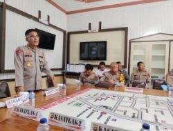 Polres Muara Enim Terima Tim Supervisi Biro Ops Polda Sumsel