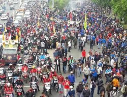 Aksi May Day di Palembang, 1.200 Personel Gabungan Diterjunkan