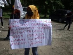 JPKP Geruduk Kantor Inspektorat Banyuasin