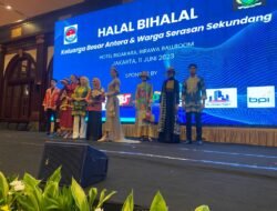 Didukung PTBA, Songket dan Batik Khas Tanjung Enim Meriahkan Halal Bihalal Antera