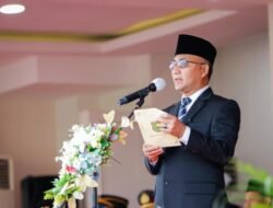 Pj Bupati Muba Apriyadi Pimpin Upacara Hari Lahir Pancasila