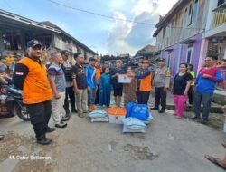 Pemkab Muba Salurkan Bantuan Korban Kebakaran
