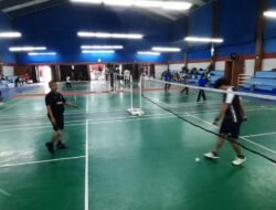 BPJS Gelar Turnamen Bulutangkis Bersama PWI Sumsel