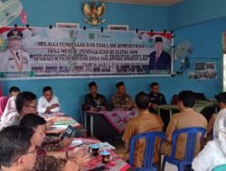 Pemkab Muba Gelar Pembinaan dan Evaluasi Administrasi Desa
