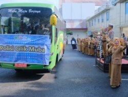 Pelepasan 31 Pocil Muba Ikuti Perlombaan Tingkat Polda Sumsel