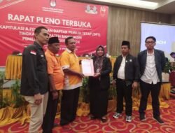 Gelar Rapat Pleno, Banyuasin Terdapat 625.988 DPT