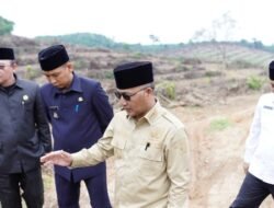 Pj Bupati Apriyadi Tinjau Lahan Pembangunan Kampus NU