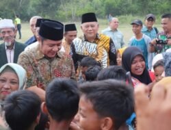 Gubernur Sumsel dan Pj Bupati Muba Silaturahmi Dengan Masyarakat Tungkal Jaya
