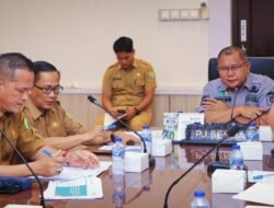 Pj Sekda Muba Pimpin Rapat Persiapan Penyusunan Laporan Capaian Kinerja Pj Bupati Muba