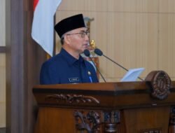 Pj Bupati Muba Sampaikan Rancangan KUPA PPAS Perubahan APBD 2023