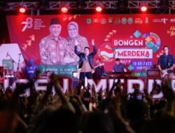 Masyarakat Muba Menikmati Festival Bongen Fest Merdeka