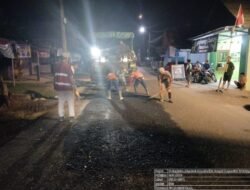 PUPR Muba Lakukan Pemeliharaan Jalan