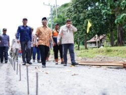 Apriyadi : Pembangunan Jalan Sekayu Bandarjaya Dikerjakan Sesuai Target