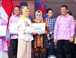 TP PKK Muba Raih Juara Terbaik I Katagori Kabupaten/Kota Pelaksana Revitalisasi Dasawisma