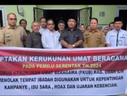 Jelang Pemilu Serentak 2024, FKUB Ogan Ilir Gelar Deklarasi Damai