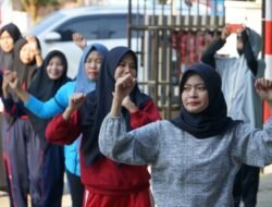 Dinkominfo Muba Rutin Gelar Senam Pagi Bersama