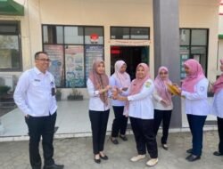 Dukung Tekan Inflasi, Dinkes Muba Panen Cabai di Pekarangan Kantor