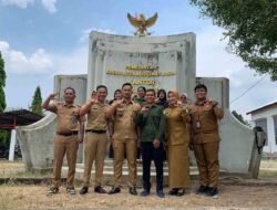 Ikuti Tahapan Apresisasi KIP, Dinkominfo Muba Cek Langsung Kesiapan Desa Bukit Selabu