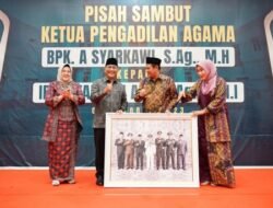 Pj Bupati Muba Pisah Sambut Ketua Pengadilan Agama Sekayu