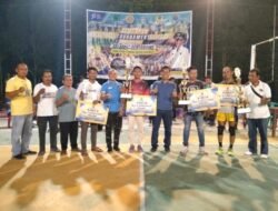 Pemdes Rimba Ukur Sukses Gelar Tournament Volly Ball