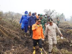 Pj Bupati Apriyadi Boyong OPD Muba Sisir Karhutbunlah di Lalan