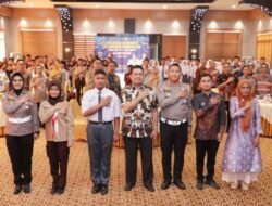 Asisten III Setda Muba Hadiri Sosialisasi Apel Pelajar Berlalu Lintas