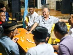 Bermalam Minggu di Desa Kaliberau, Serap Aspirasi Hingga Maen Gaple Bareng Warga