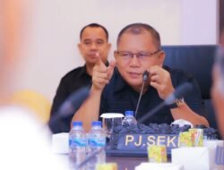 Pererat Silaturahmi Pj Sekda Muba Terima Audiensi IKM