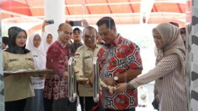 Bupati Banyuasin Resmikan Gedung Layanan Perpustakaan