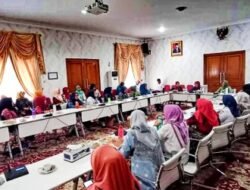 Ketua TP PKK Banyuasin Maria Ivone Triana Pimpin Rakor