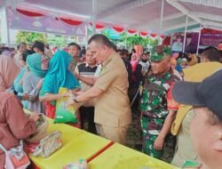 Gencarkan Inflasi Daerah, Pemkab Muba Gelar Operasi Pasar