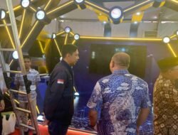 Pj Sekda Muba Tinjau Persiapan Stand Dinkominfo Muba Expo 2023