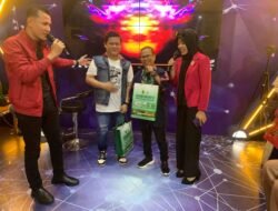 4 Host Kondang Meriahkan Lomba Karaoke di Stand Dinkominfo Muba