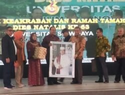 Rektor Unsri Janji Akan Merawat Fasilitas Pendidikan
