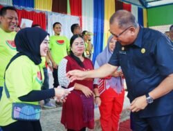 HUT Desa Bailangu Timur Ke-17, Digelar Jalan Sehat dan Senam Bersama