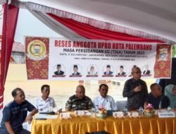 Reses Persidangan III, DPRD Palembang Dapil VI Serap Aspirasi Masyarakat