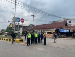 Turunkan Angka Laka, Polres PALI Sosialisasi Para Pengandara