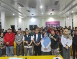Ketua IWO Sumsel Anang Koordinatori Nobar KPU Bersama Komunitas