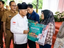Bupati Muba Salurkan Bantuan Pokir Dewan Serap Tenaga Kerja