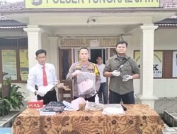 Gerak Cepat, Polsek Tuja Amankan Pelaku Pencurian Pipa Pertamina