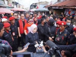 Hari Kedua Safari Politik di Palembang, Siti Atikoh Didampingi Indra Kesuma